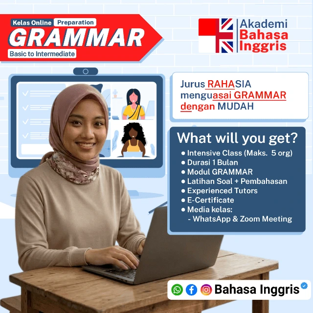 Kelas Online - Grammar