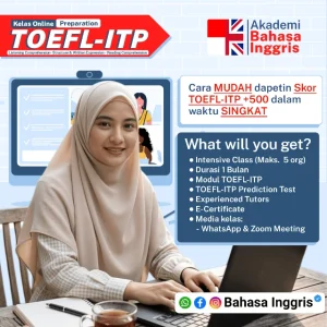 Kelas Online - TOEFL ITP