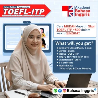 Kelas Online - TOEFL ITP