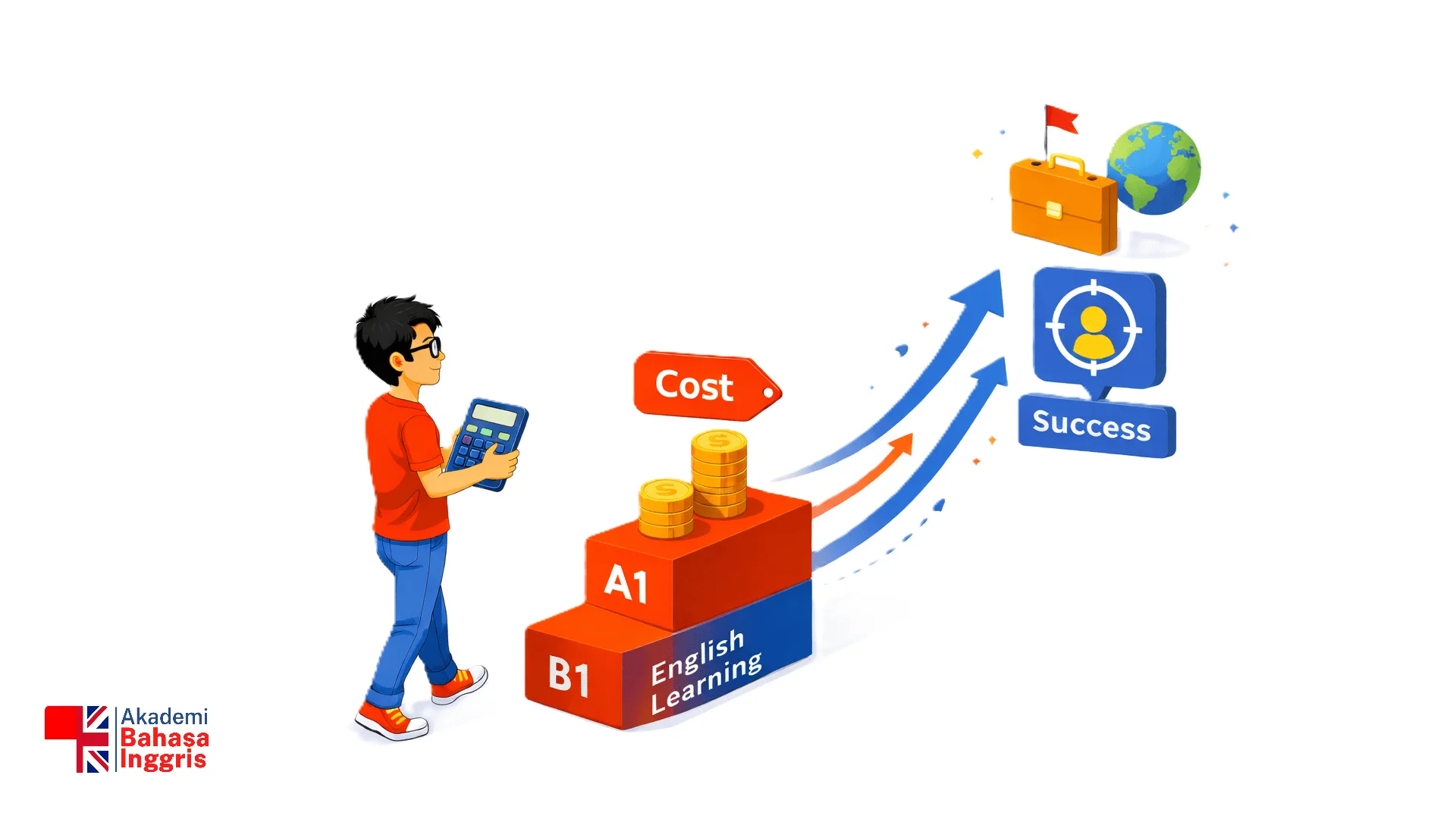 Biaya kursus bahasa Inggris tidak sekadar angka di brosur, melainkan total investasi yang mencakup biaya pendaftaran, modul, ujian, serta pilihan metode (reguler vs privat, online vs offline) yang memengaruhi hasil, sehingga calon peserta perlu mempertimbangkan value for money berdasarkan kualitas pengajar dan fasilitas untuk mendapatkan hasil belajar yang optimal