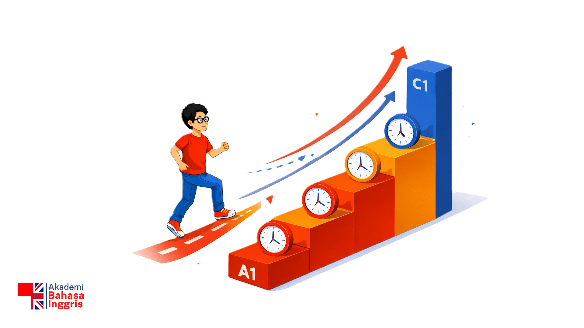 Lama waktu kursus bahasa Inggris hingga lancar tidak bisa ditentukan secara pasti karena bergantung pada level awal, intensitas, kualitas pengajar, dan keseriusan belajar mandiri.